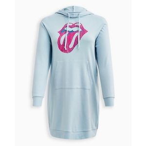 Torrid Rolling Stones Sweatshirt Dress